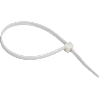 Хомут IEK UHH90-D076-370-100-K01 7.6х370мм P6.6 самозатухающий бел. (уп.100шт)