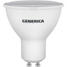 Лампа светодиодная IEK GENERICA PAR16 софит 8Вт 230В 3000К GU10 LL-PAR16-08-230-30-GU10-G