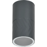 Светильник уличный IEK 5110 потолочный GU10 IP65 серый LT-UPU0-5110-GU10-1-K03